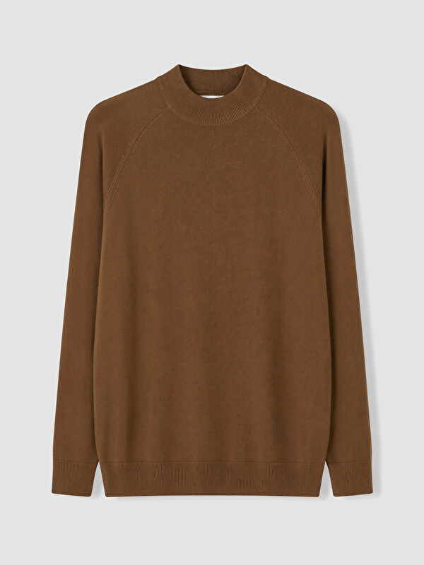 LCW Vision Mock Neck Men's Knitwear Sweater