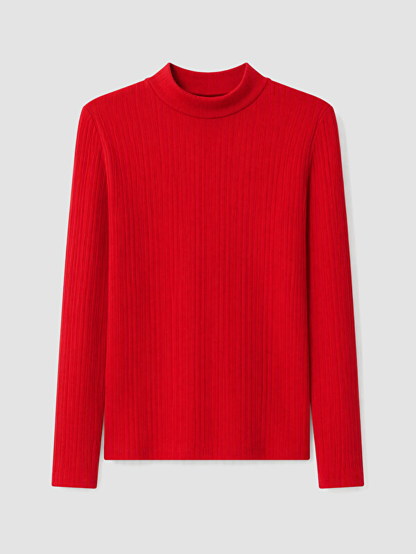 LCW Kids Mock Turtleneck Girls' T-Shirt