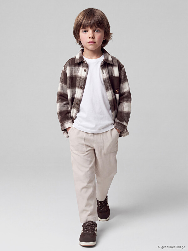 LCW Kids Elastische Taille Jungen-Jogginghose mit Taschen