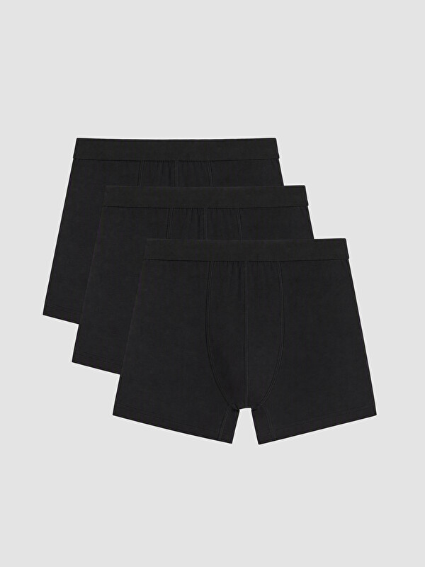 LC WAIKIKI Bokserë elastikë pambuku 3-pack për burra