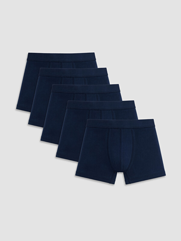 LC WAIKIKI Pamuklu Esnek Erkek Boxer 5'li
