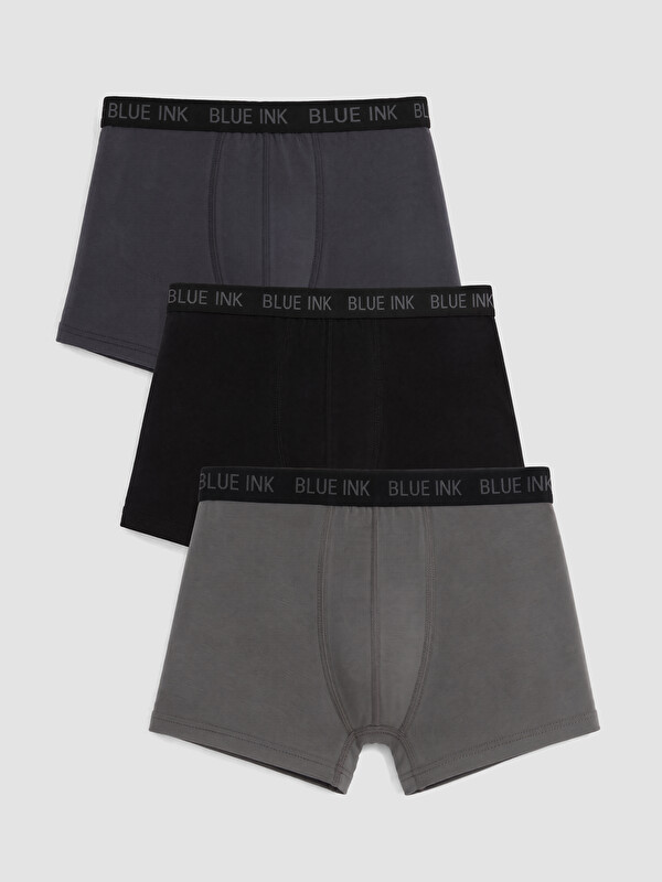 LC WAIKIKI Regular Fit Pamuklu Erkek Boxer 3'lü