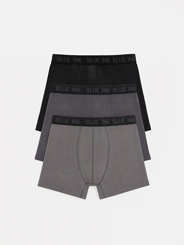 LC WAIKIKI Regular Fit Cotton Men's Boxer 3-Pack