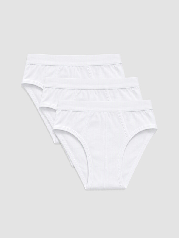 LC WAIKIKI Regular Fit Cotton Men's Slip Briefs 3-pack