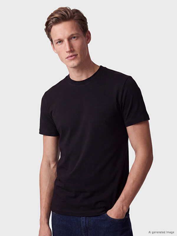 LC WAIKIKI Slim Fit Thick Fabric T-shirt /02