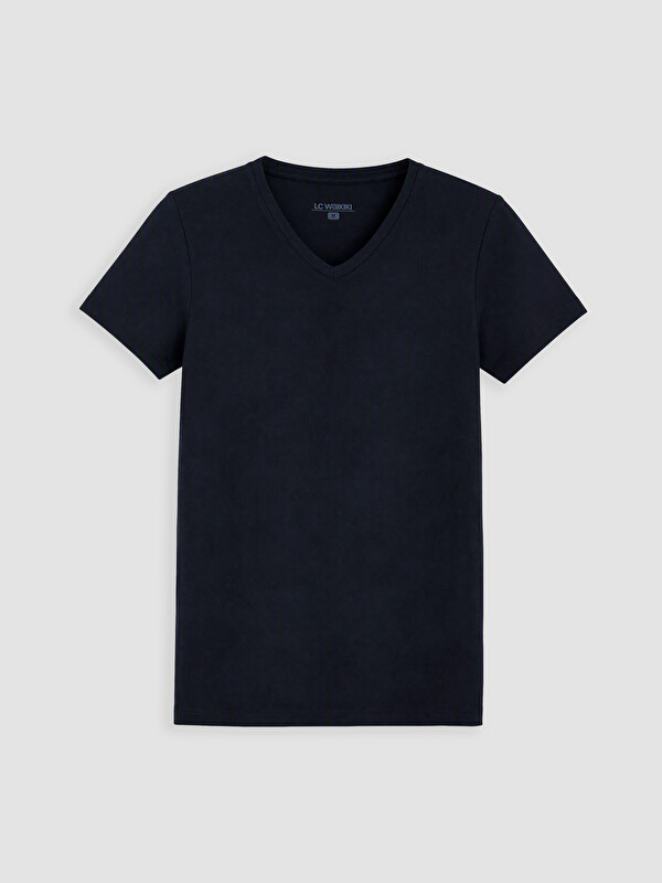 LC WAIKIKI V Neck Short Sleeve Men's T-Shirt