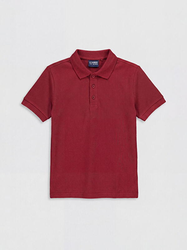 LCW Kids Polo Yaka Kız Çocuk Pike Tişört