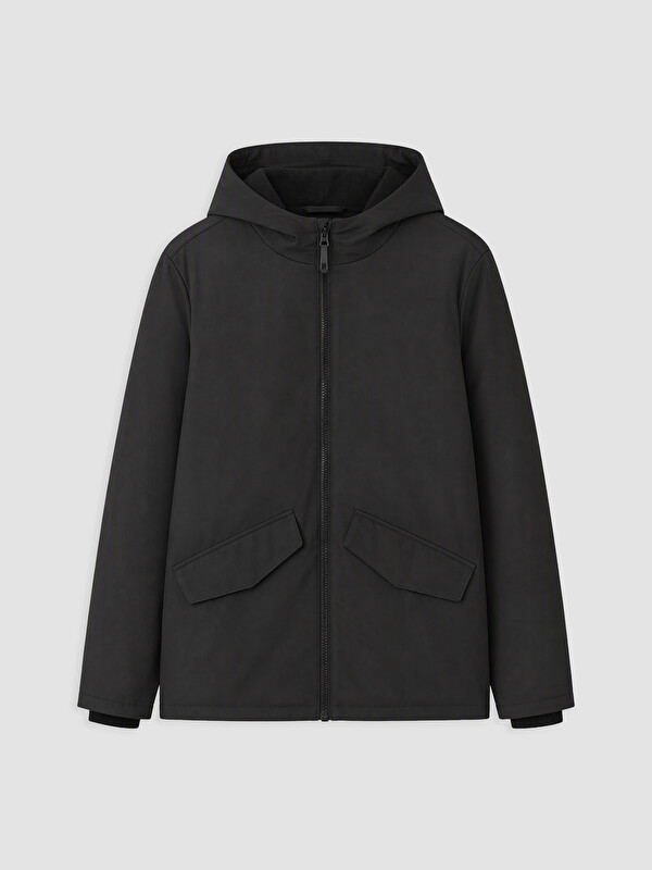 LCW Kids Boy Black Coat