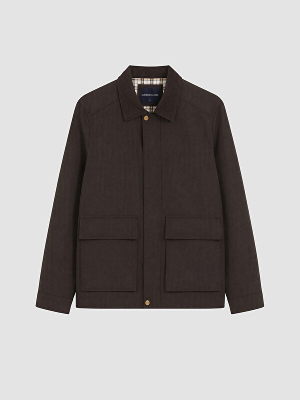 LCWAIKIKI Classic Man Brown Jacket