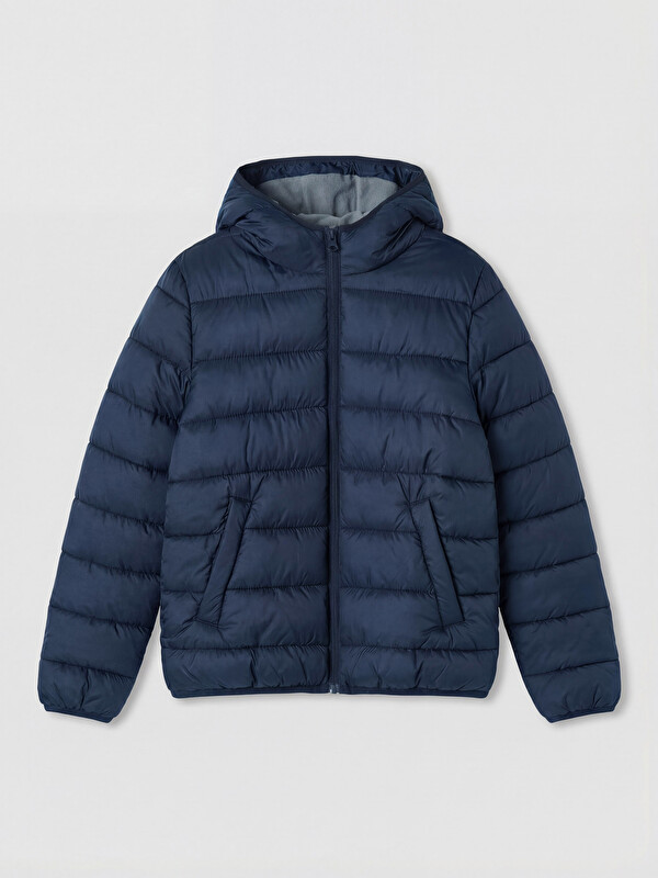 LCW Kids Kapüşonlu Erkek Çocuk Şişme Mont