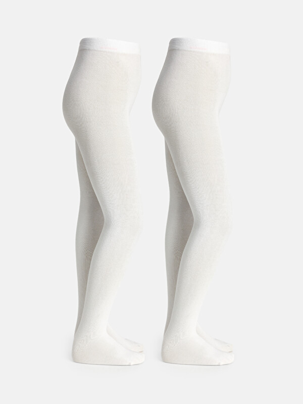 LCW Kids Girls' Tights 2 Pack