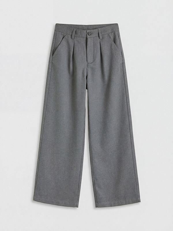 LCW Kids Pleated Girls' Trousers