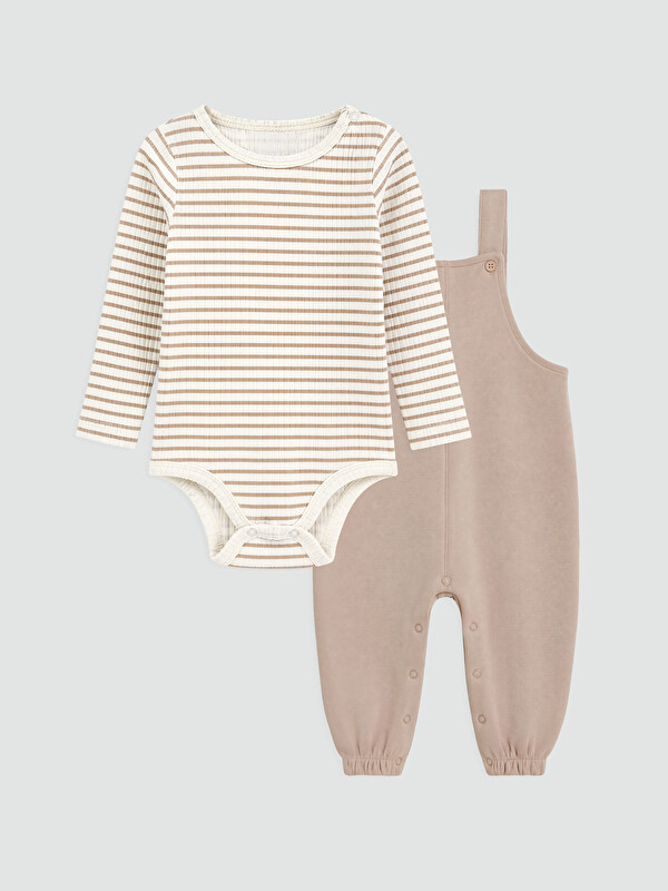 LCW baby Baby Boys' Dungarees and Bodysuit