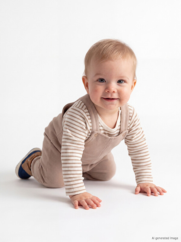 LCW baby Baby Boys' Dungarees and Bodysuit