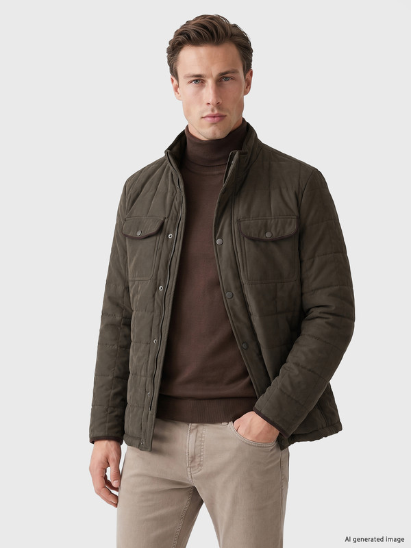 LCWAIKIKI Classic Standard Fit Men's Puffer Coat