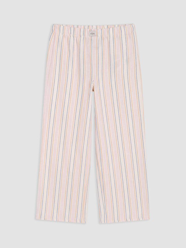 LCW Kids Çizgili Kız Çocuk Pijama Altı