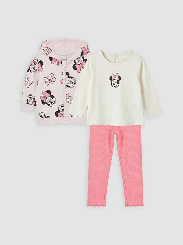 LCW baby Малышки девочки Розовый Комплект
