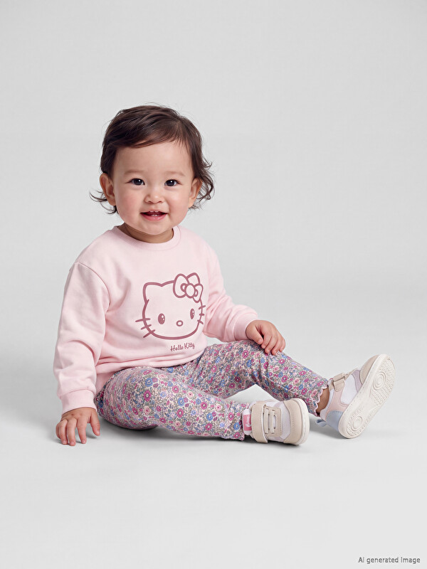 LCW baby Печатен сет Hello Kitty за Беби Девојчиња