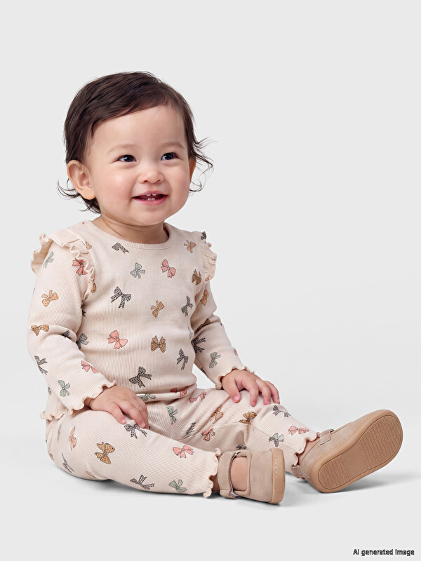 LCW baby Set me model fjongo për foshnja vajza