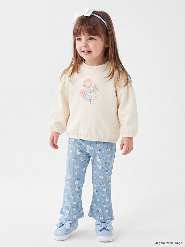 LCW baby Floral Baby Girls' Set