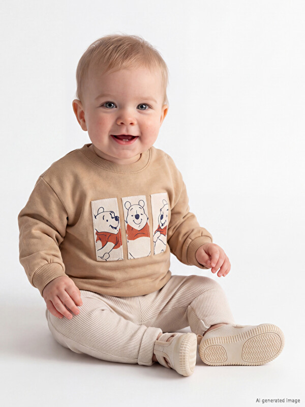 LCW baby Winnie the Pooh Printed Baby Boys' Set