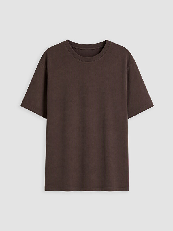 XSIDE Man Brown T-Shirt
