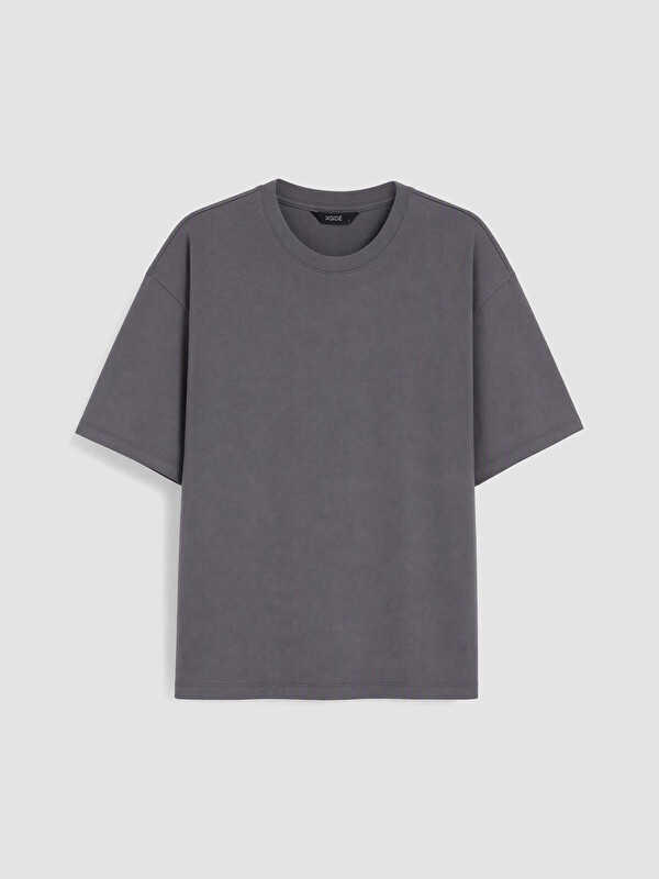 XSIDE Man Grey T-Shirt