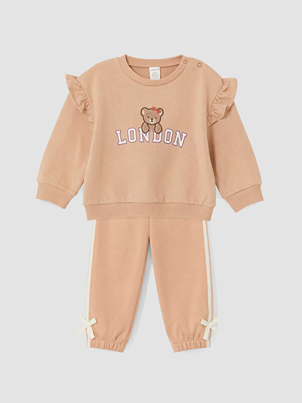 LCW baby سێت قاوه‌یی کچی ساوا