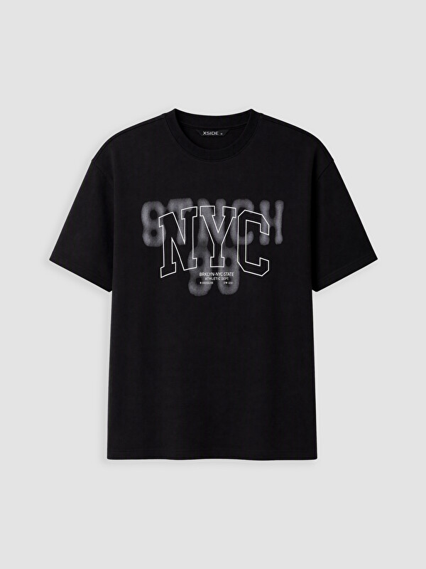 XSIDE Man Black Sweatshirt