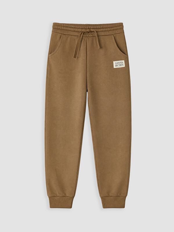 LCW Kids Ελαστική Μέση Κεντημένο Φούτερ Joggers για αγόρια