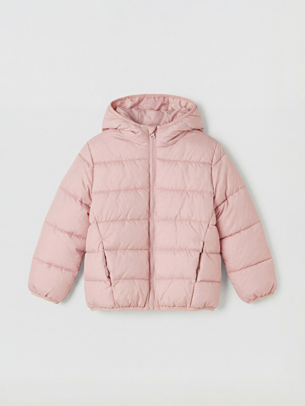 LCW Kids Mädchen Rosa Steppmantel