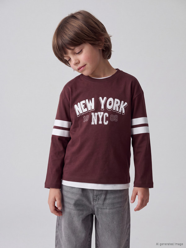 LCW Kids Printed Boys' T-shirt