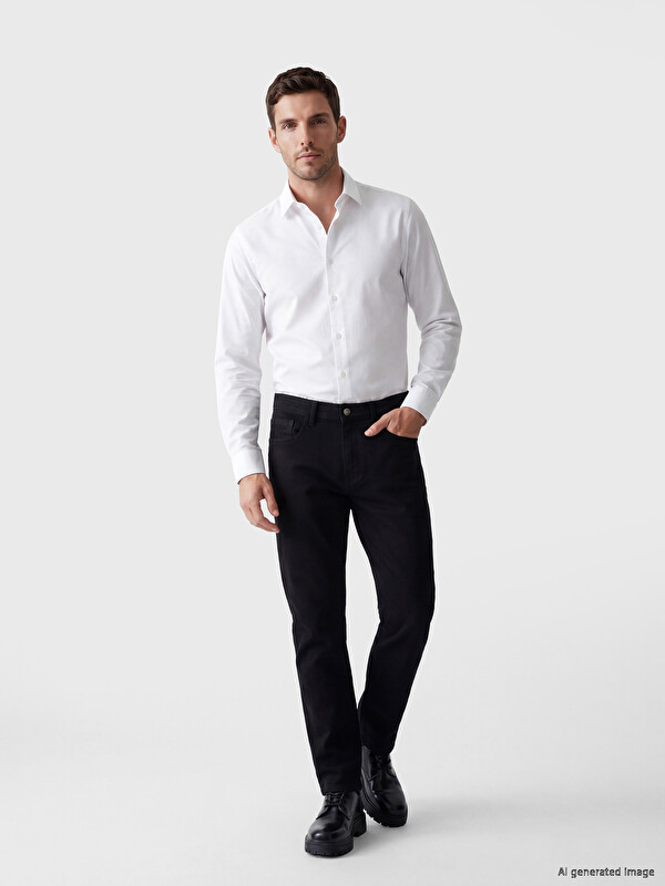 LCWAIKIKI Classic Slim Fit Gabardin Erkek Chino Pantolon