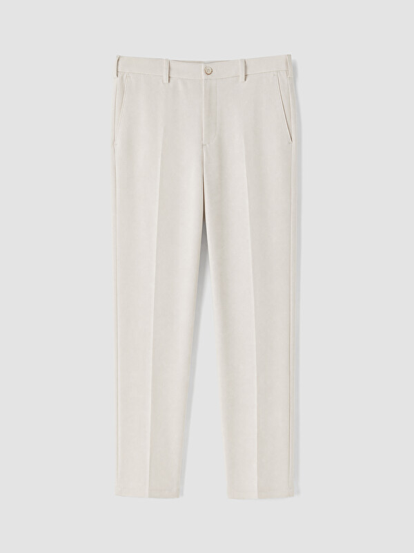 LCWAIKIKI Classic Bež Chino pantalone Muškarac