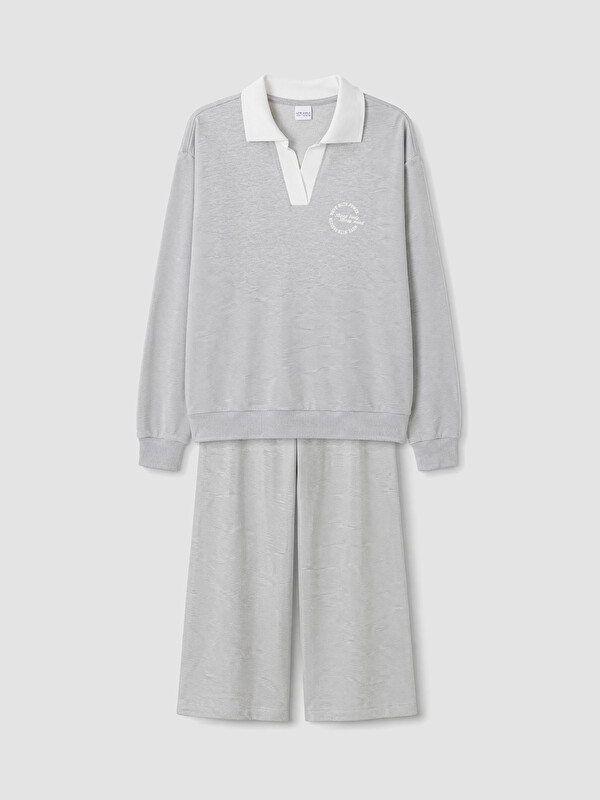 LCW Kids Polo Yaka Kız Çocuk Takım