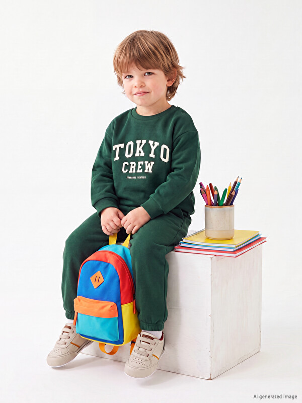 LCW baby Komplet i stampuar Tokyo për foshnja djem