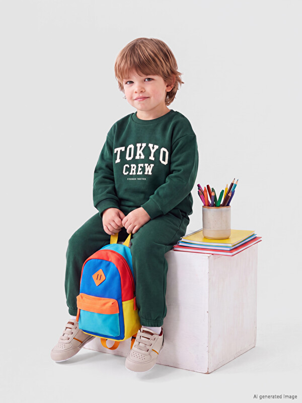 LCW baby Tokyo Printed Baby Boys' Set