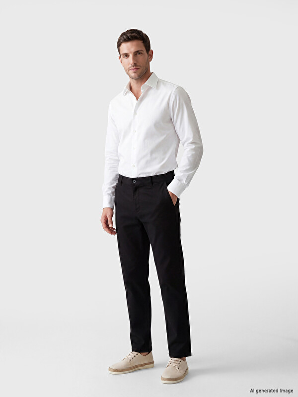 LCWAIKIKI Classic Regular Fit Gabardin Erkek Chino Pantolon