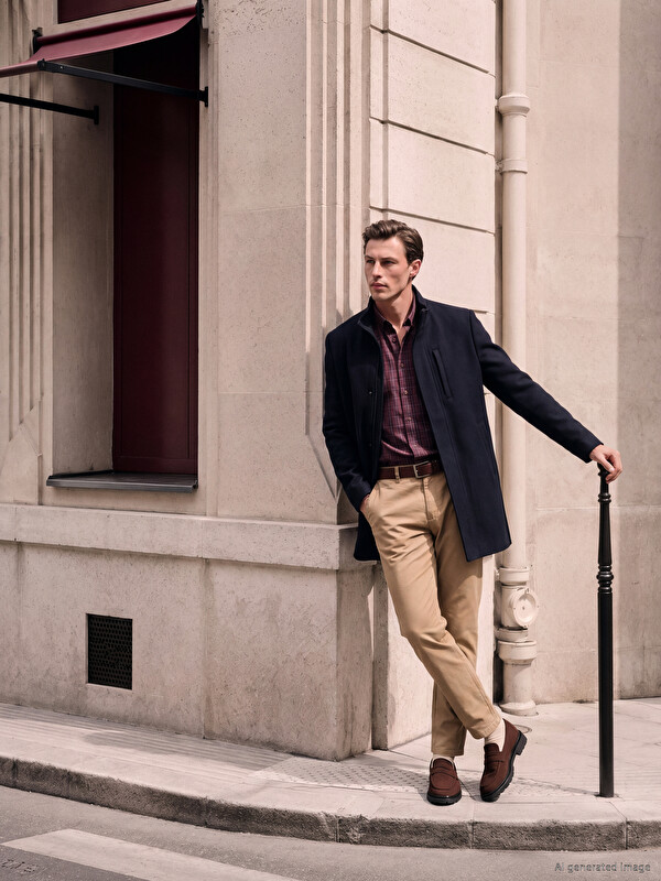 LCWAIKIKI Classic Regular Fit Men's Chino Trousers