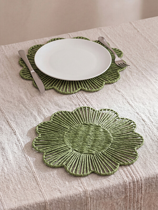 LCW HOME Flower Figured Underplate 38 cm
