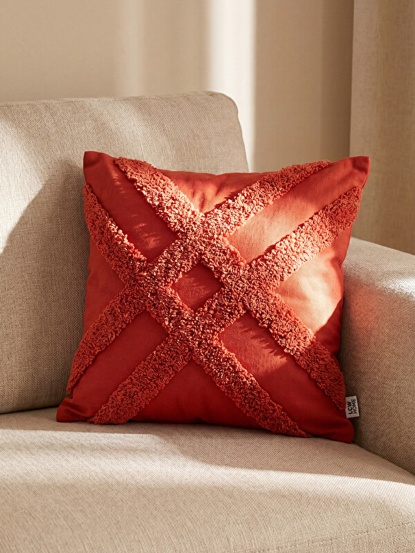 LCW HOME غطاء وسادة أحمر