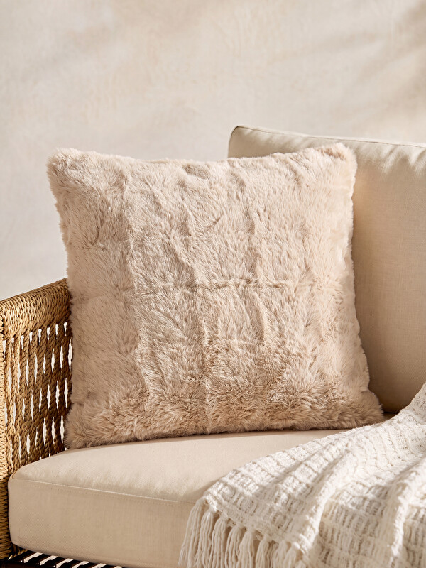 LCW HOME Plush Cushion Case 45x45 cm