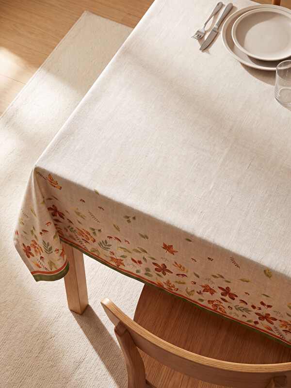 LCW HOME Autumn Themed Tablecloth 150x220 cm