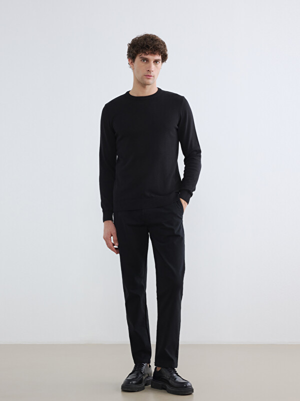 LCWAIKIKI Classic Man Black Chino Trousers