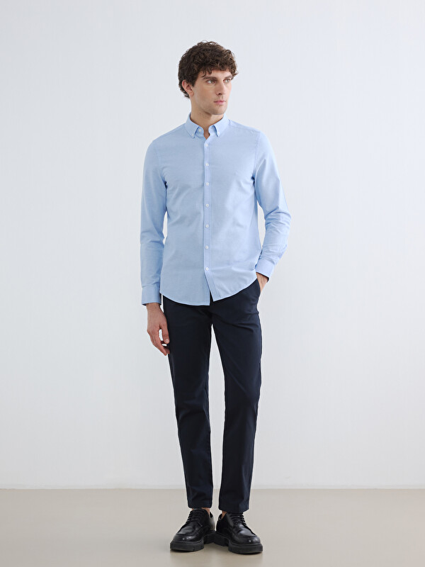 LCWAIKIKI Classic Man Navy Chino Trousers