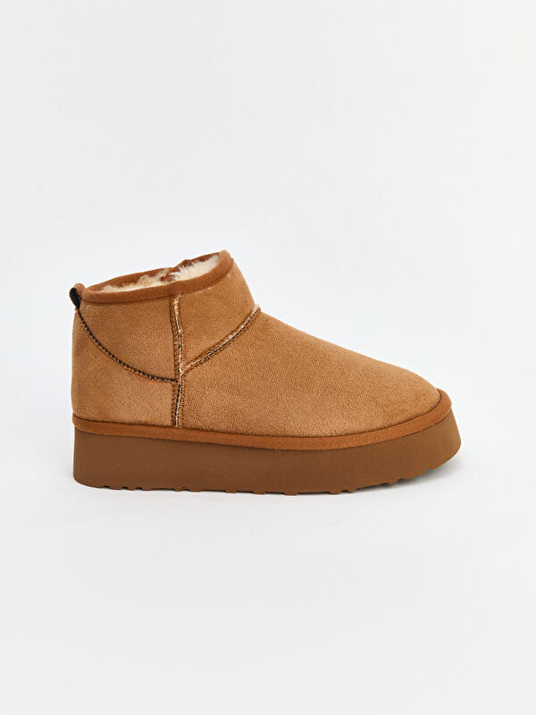Lcw Steps Bej Lcw Steps Süet Görünümlü Kadın Bot