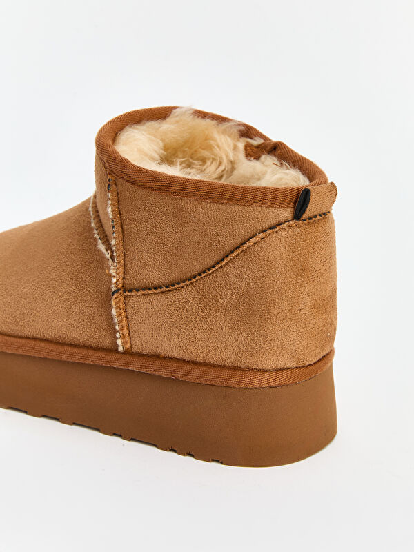 Lcw Steps Bej Lcw Steps Süet Görünümlü Kadın Bot