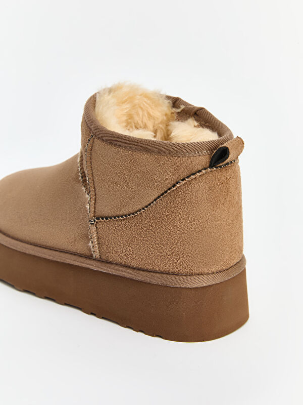 Lcw Steps Bej Lcw Steps Süet Görünümlü Kadın Bot