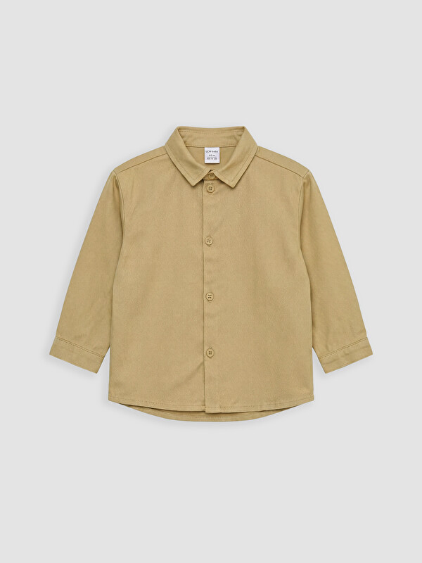 LCW baby Baby Boy Beige Shirt