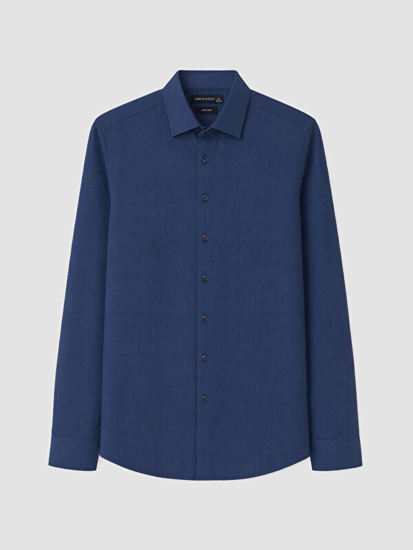 LCW BUSINESS Slim Fit Dobby Men's Shirt